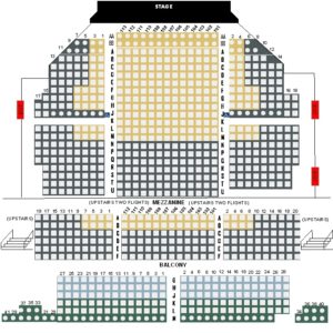 Calvin Theater Seating Chart